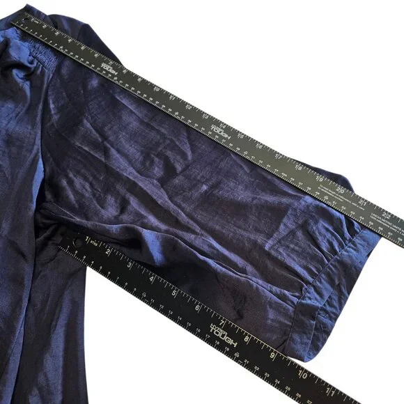 🆕 Rose & Olive Tunic Top Womens 3X Solid Blouse flowy plus size purple mauve - Picture 12 of 16